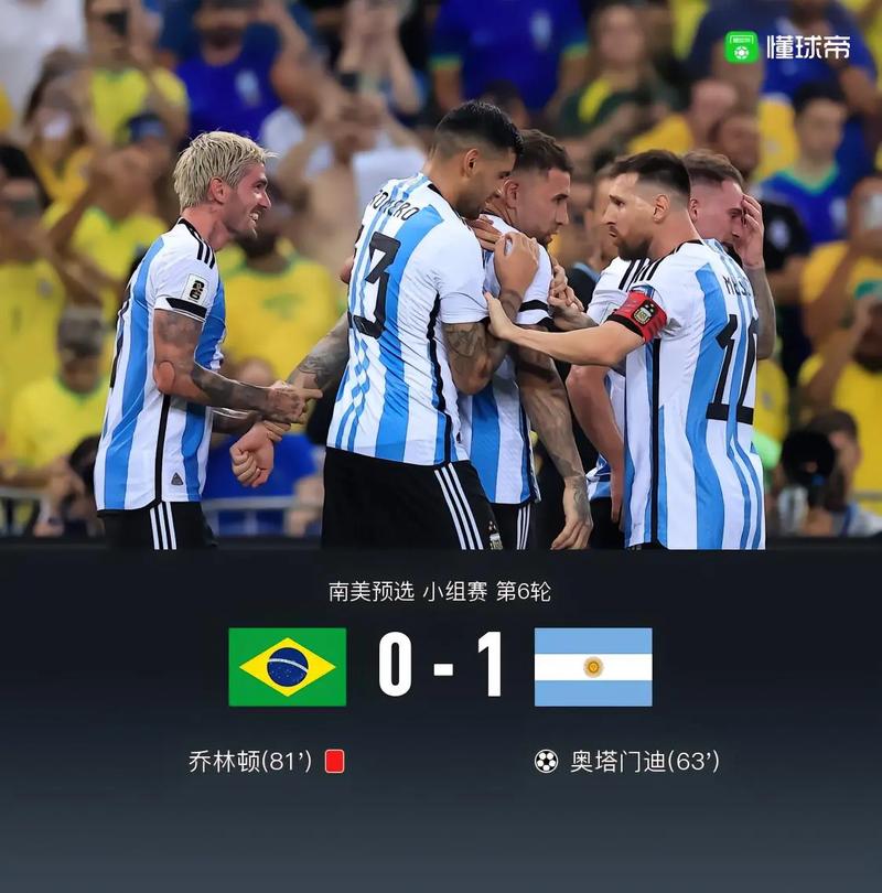 阿根廷vs巴西直播回放